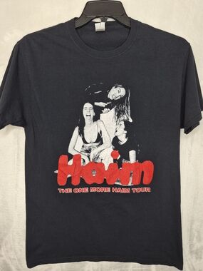 HAIM The One More HAIM Tour 2022 Concert Graphic T-Shirt Medium
